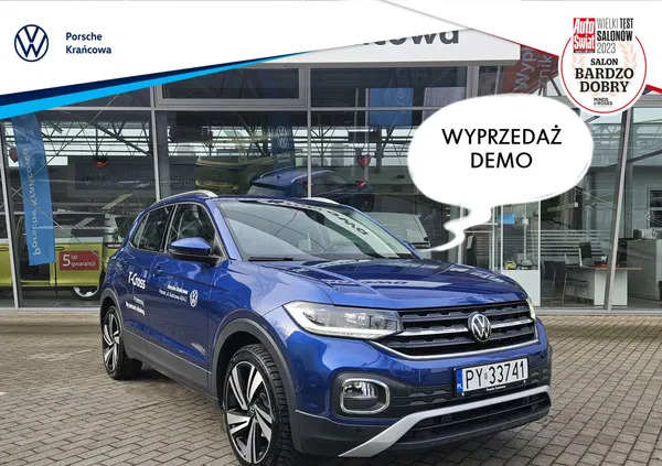 volkswagen t-cross Volkswagen T-Cross cena 113300 przebieg: 7249, rok produkcji 2023 z Strzelin